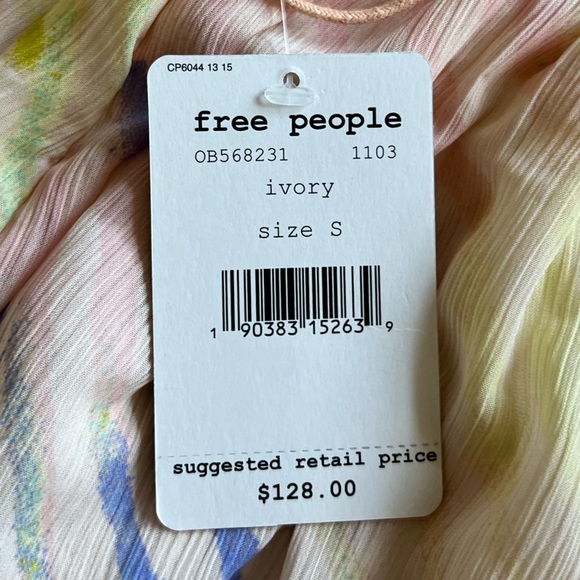 NWT Free People True to You Maxi Skirt Size S New Sheer Boho Sheer Tassel - Picture 4 of 6